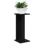 Planteholder 2 pcs Sort Eg 25 x 25,5 x 60,5 cm Konstrueret træ