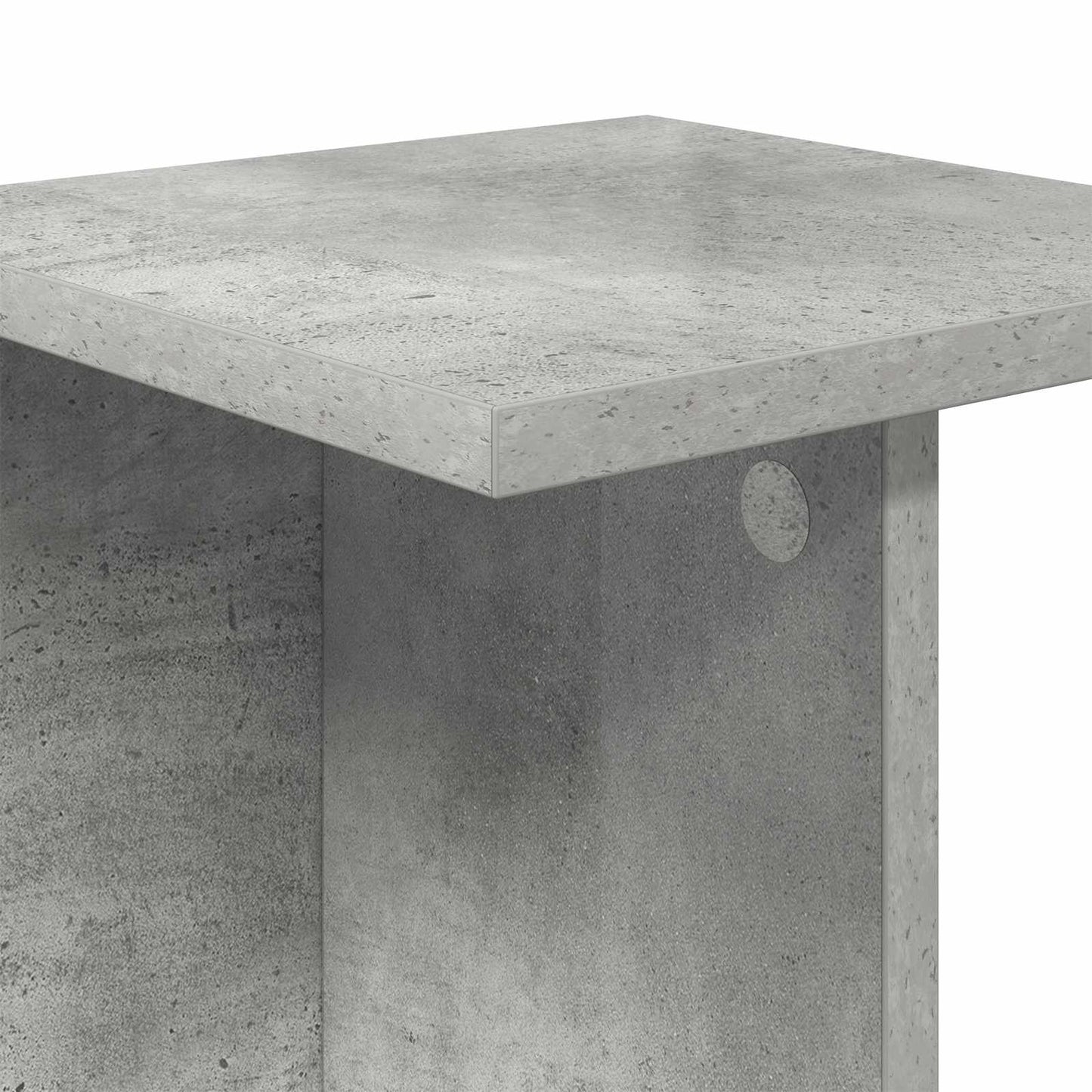 Planteholder 2 pcs BetonGrå 25 x 25,5 x 60,5 cm Konstrueret træ