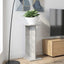 Planteholder 2 pcs BetonGrå 25 x 25,5 x 60,5 cm Konstrueret træ