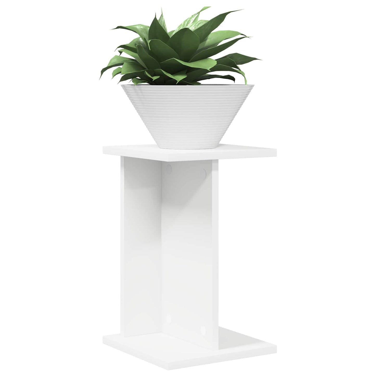 Planteholder Hvid 25 x 25,5 x 40,5 cm Konstrueret træ