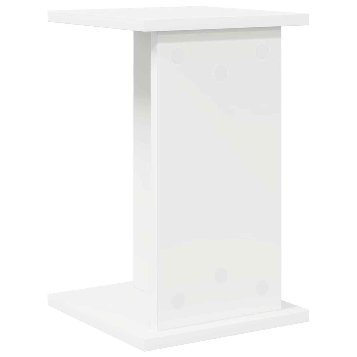 Planteholder 2 pcs Hvid 25 x 25,5 x 40,5 cm Konstrueret træ