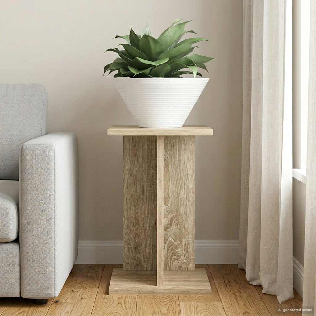 Planteholder Sonoma eg 25 x 25,5 x 40,5 cm Konstrueret træ
