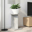 Planteholder 2 pcs BetonGrå 25 x 25,5 x 40,5 cm Konstrueret træ