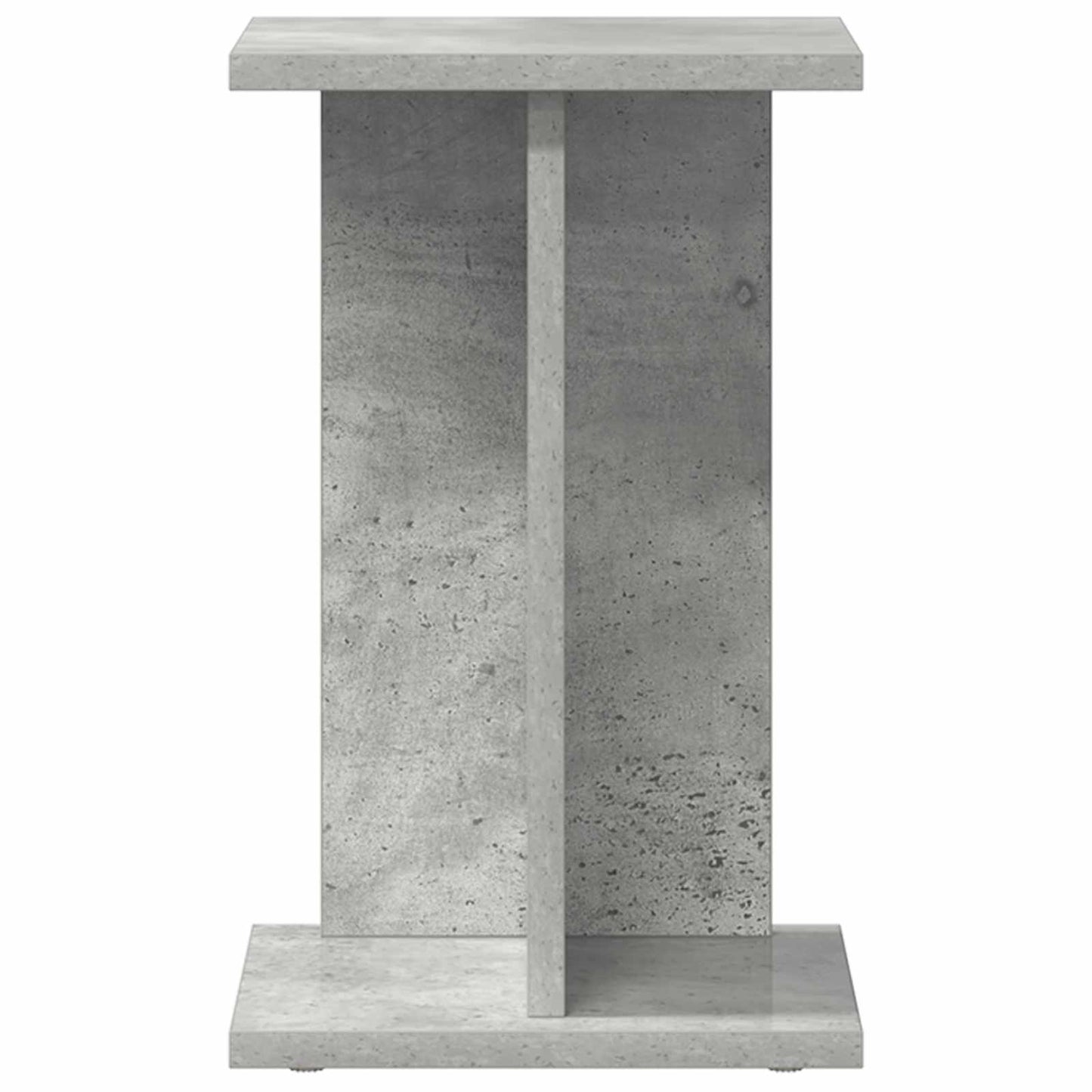 Planteholder 2 pcs BetonGrå 25 x 25,5 x 40,5 cm Konstrueret træ
