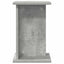 Planteholder 2 pcs BetonGrå 25 x 25,5 x 40,5 cm Konstrueret træ