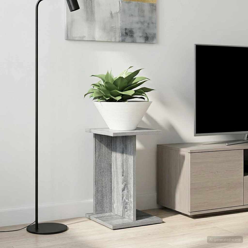 Planteholder 2 pcs Grå Sonoma 25 x 25,5 x 40,5 cm billede