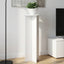 Planteholder 2 pcs Hvid højglans Ø40 x 100 cm Konstrueret træ