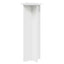 Planteholder 2 pcs Hvid højglans Ø40 x 100 cm Konstrueret træ