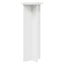 Planteholder 2 pcs Hvid højglans Ø40 x 100 cm Konstrueret træ