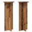 Planteholder 2 pcs Gammelt træ Ø40 x 100 cm Konstrueret træ