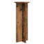 Planteholder 2 pcs Gammelt træ Ø40 x 100 cm Konstrueret træ