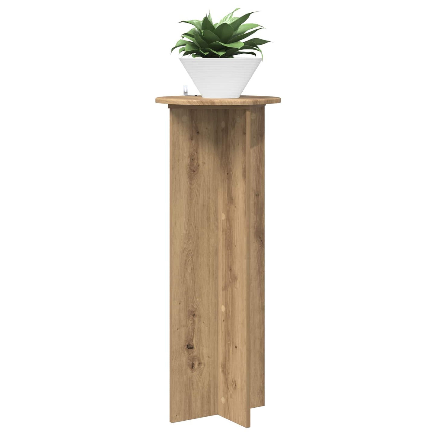 Planteholder 2 pcs Artisan-eg Ø40 x 100 cm Konstrueret træ