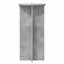 Planteholder 2 pcs Betongrå 40 x 40 x 80 cm Konstrueret træ