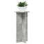 Planteholder 2 stk. Betongrå 40 x 40 x 80 cm Konstrueret træ