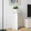 Planteholder 2 pcs Hvid højglans 40 x 40 x 80 cm