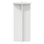 Planteholder 2 pcs Hvid højglans 40 x 40 x 80 cm