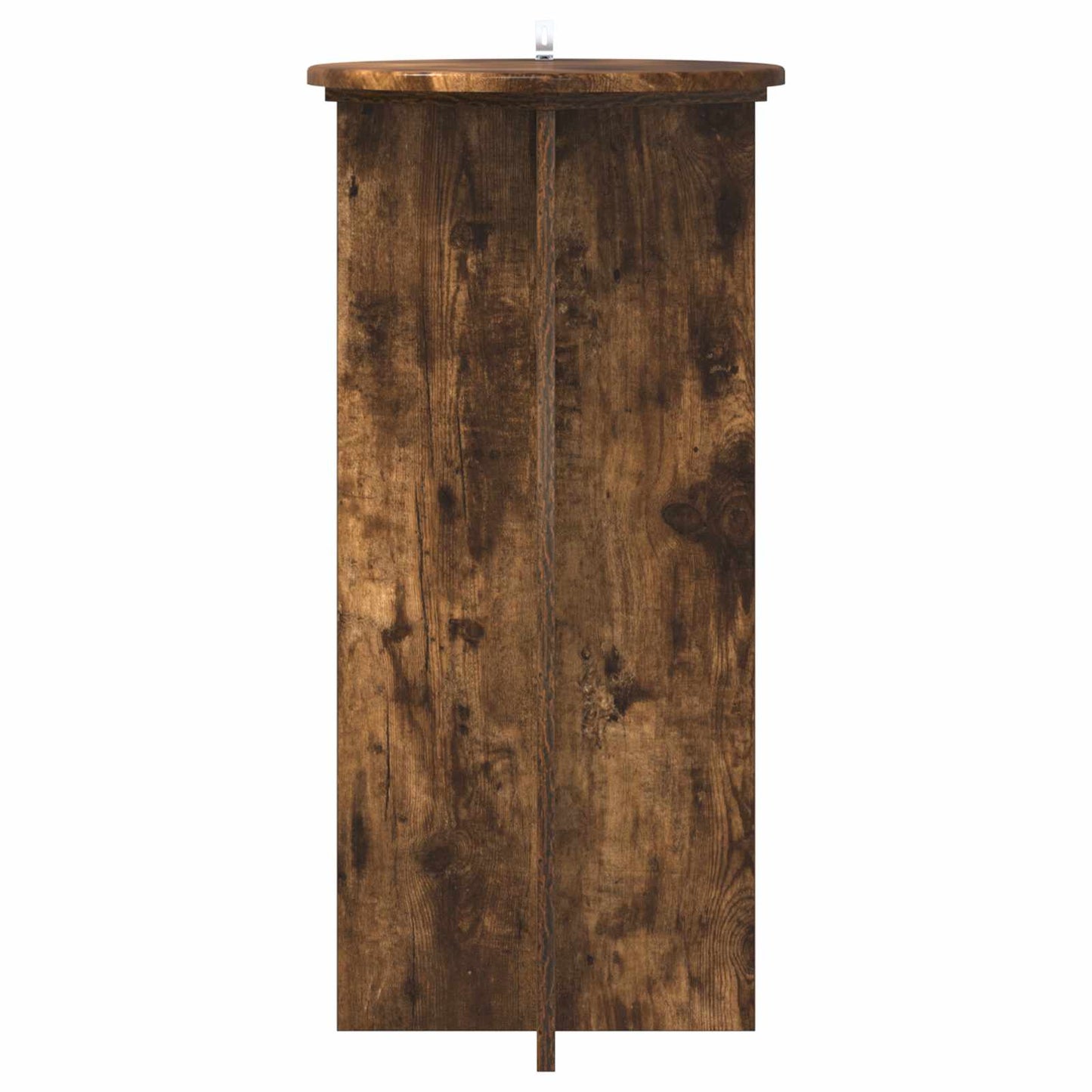 Planteholder 2 pcs Røget eg 40 x 40 x 80 cm Konstrueret træ