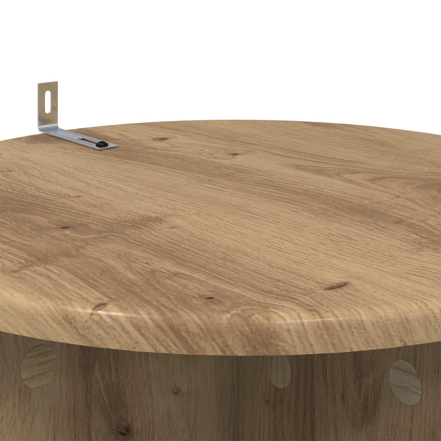 Planteholder 2 pcs Artisan-eg 40 x 40 x 80 cm Konstrueret træ