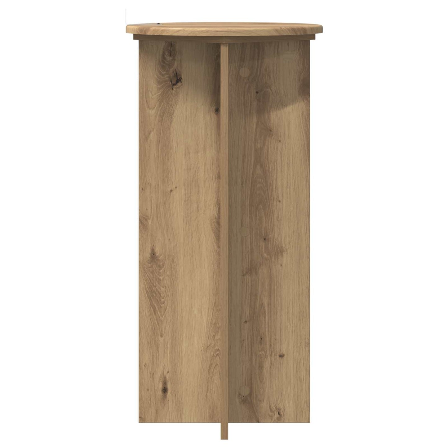 Planteholder 2 pcs Artisan-eg 40 x 40 x 80 cm Konstrueret træ