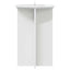 Planteholder 2 stk. Hvid højglans Ø40 x 60 cm Konstrueret træ