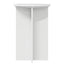 Planteholder 2 pcs Hvid højglans Ø40 x 60 cm Konstrueret træ