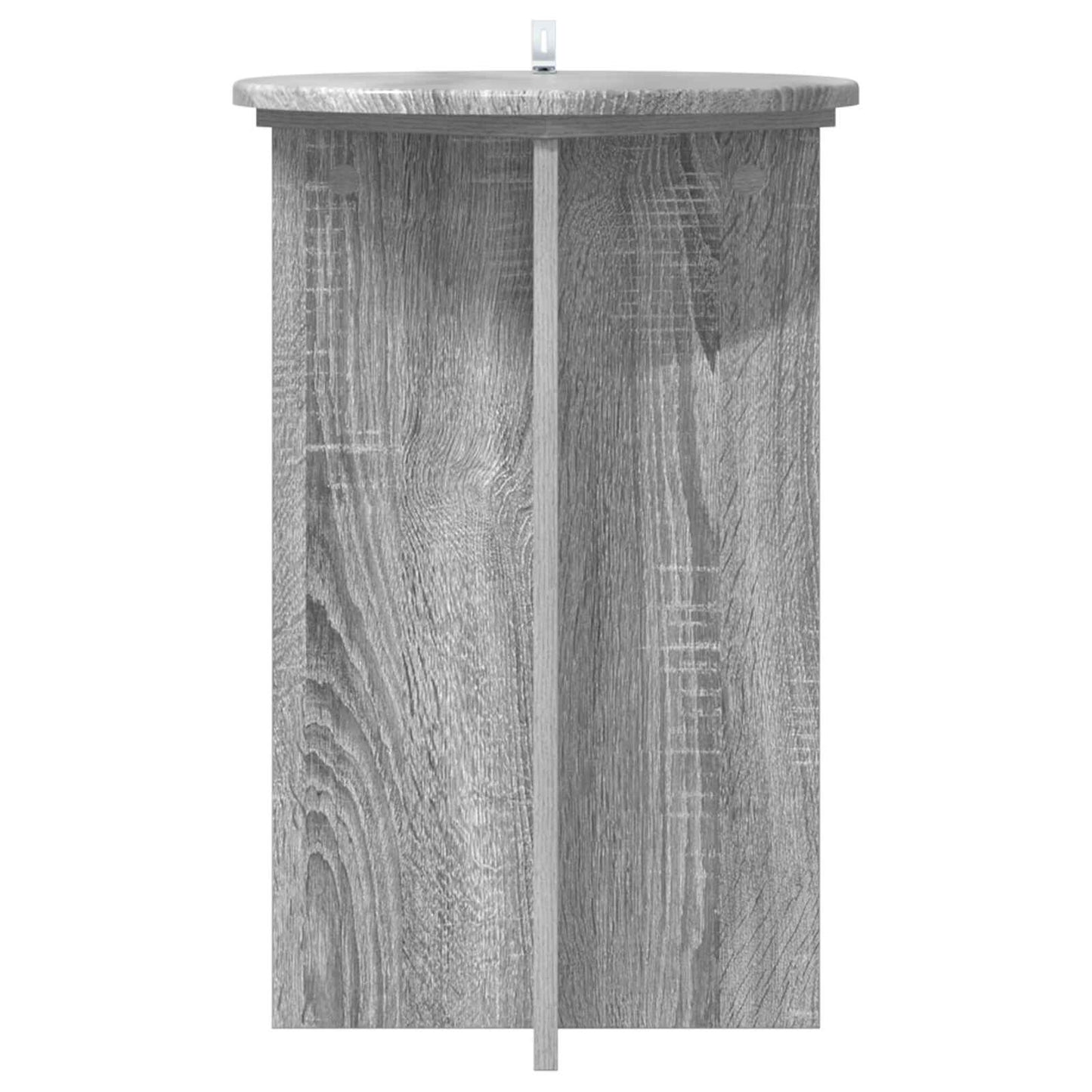 Planteholder 2 pcs Grå sonoma-eg Ø40 x 60 cm Konstrueret træ