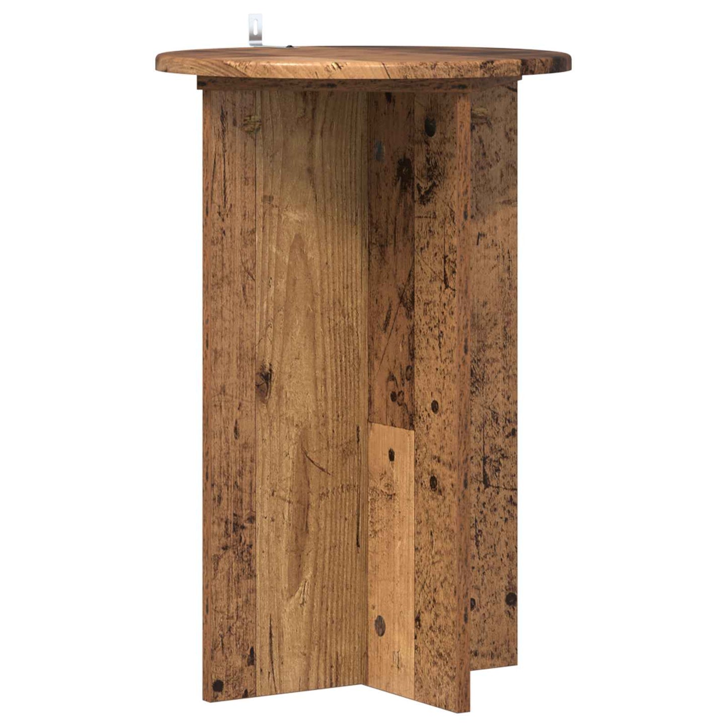 Planteholder 2 pcs Gammelt træ Ø40 x 60 cm Konstrueret træ