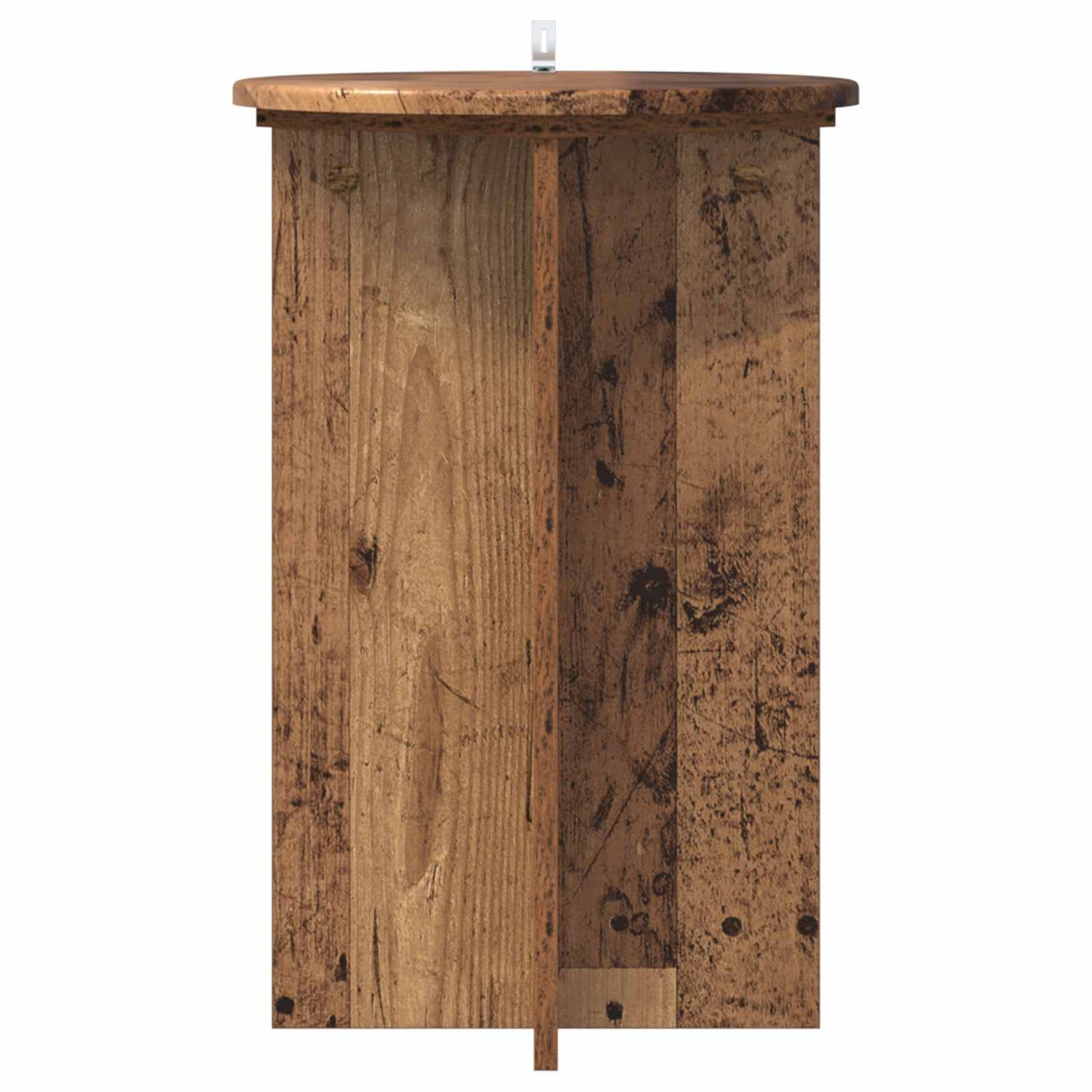 Planteholder 2 pcs Gammelt træ Ø40 x 60 cm Konstrueret træ