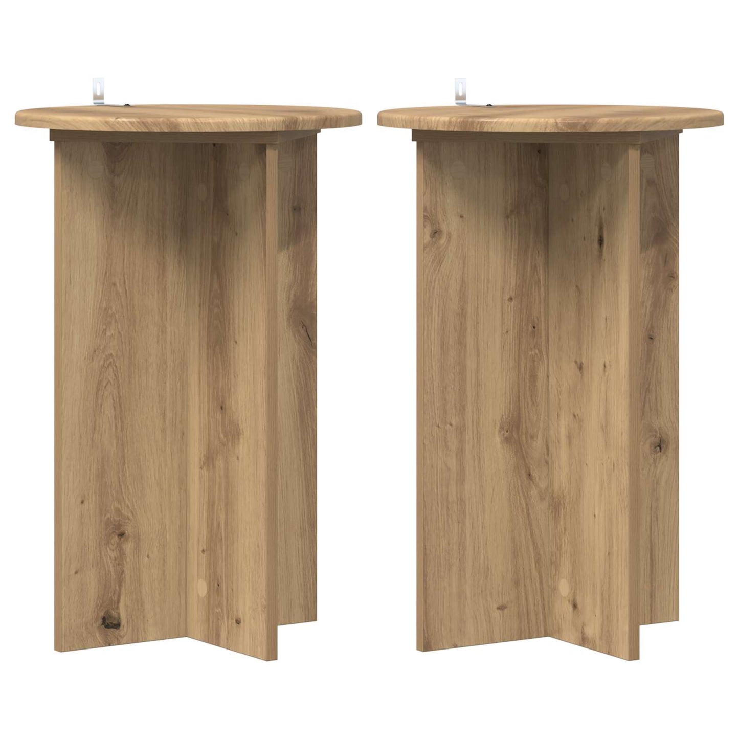 Planteholder 2 pcs Artisan-eg Ø40 x 60 cm Konstrueret træ