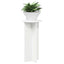 Planteholder 2 stk. Hvid Ø29,5 x 60 cm Konstrueret træ