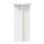 Planteholder 2 stk. Hvid Ø29,5 x 60 cm Konstrueret træ