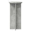Planteholder 2 stk. Betongrå 29,5 x 29,5 x 60 cm