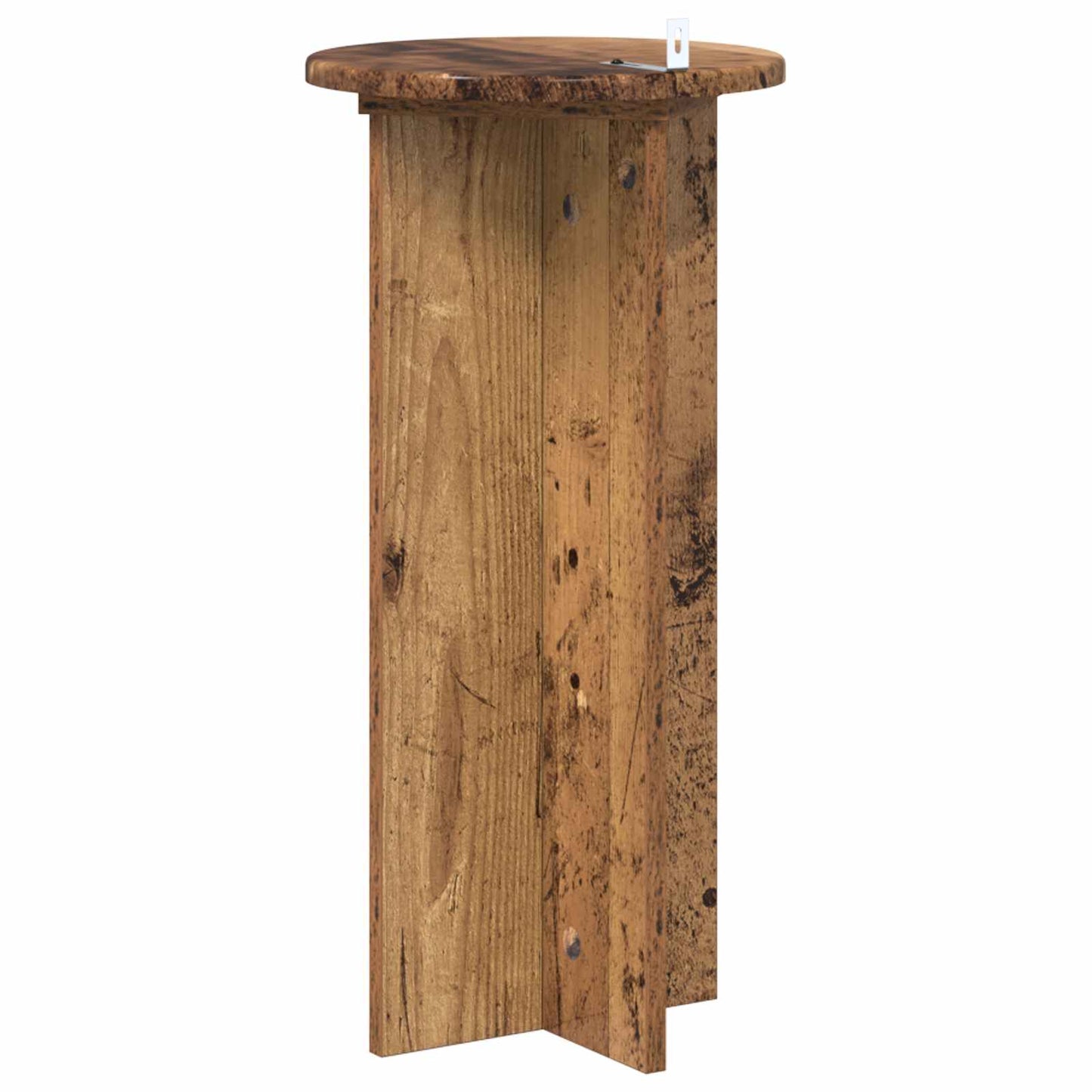 Planteholder 2 pcs Gammelt træ 29,5 x 29,5 x 60 cm