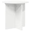 Planteholder 2 stk. Hvid Ø40 x 40 cm Konstrueret træ