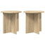 Planteholder 2 stk. Sonoma-eg 40 x 40 x 40 cm Konstrueret træ