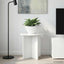 Planteholder 2 pcs Hvid højglans 40 x 40 x 40 cm
