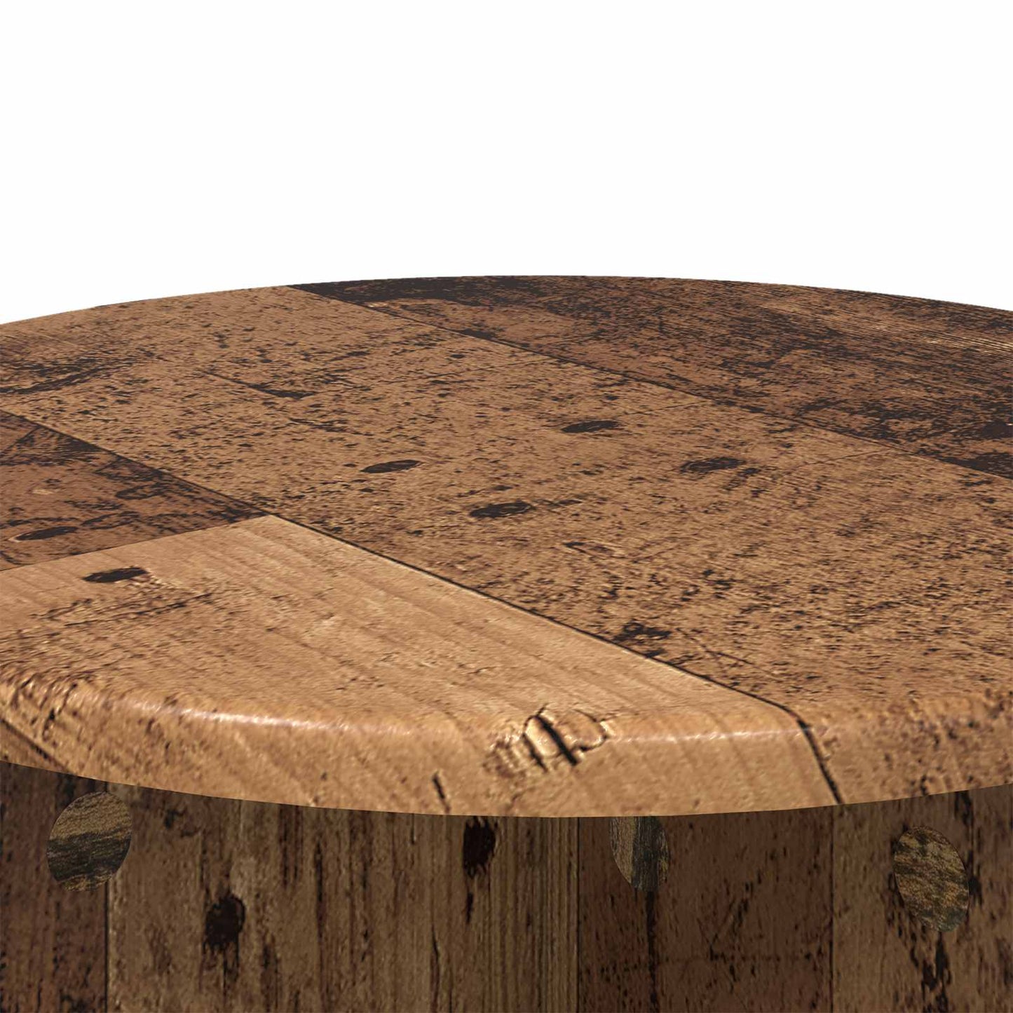 Planteholder 2 stk. Gammelt træ 40 x 40 x 40 cm Konstrueret træ