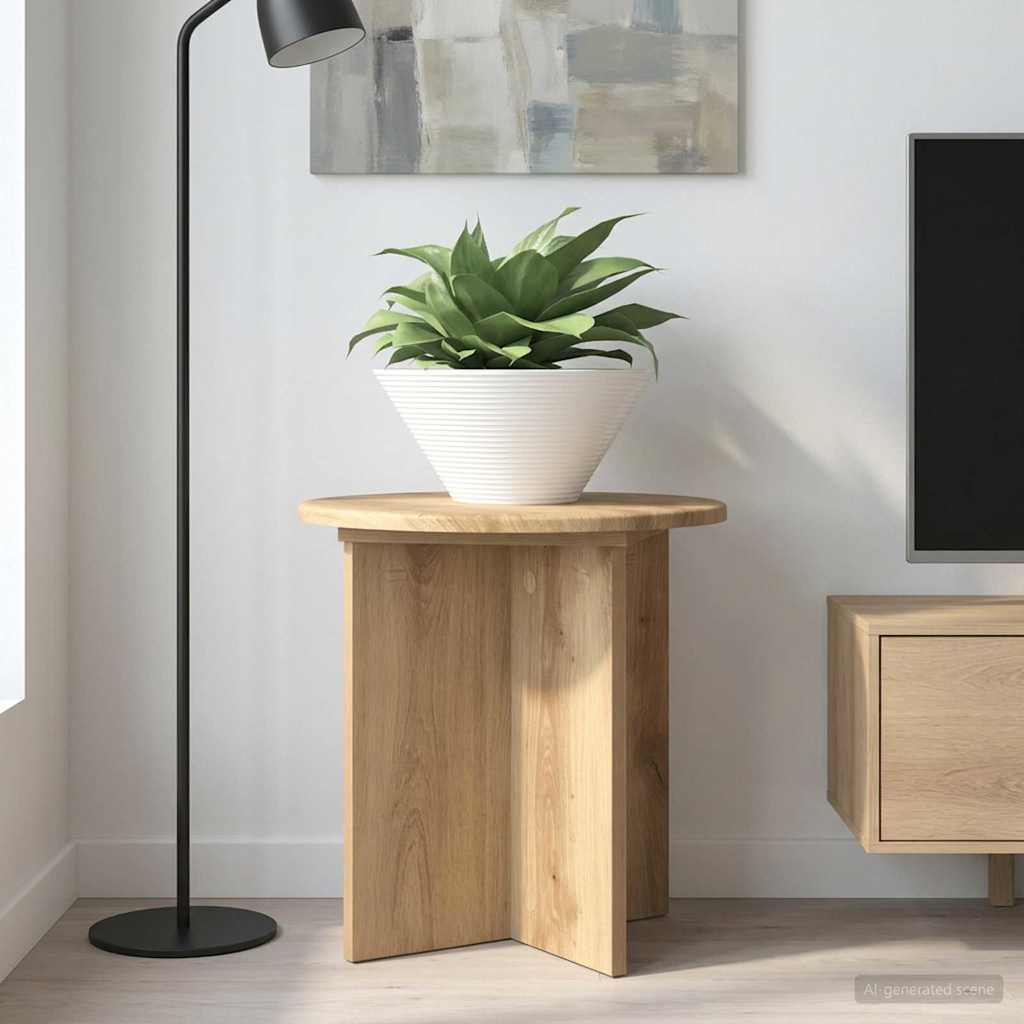Planteholder 2 pcs Artisan-eg 40 x 40 x 40 cm Konstrueret træ billede