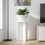 Planteholder 2 stk. Hvid Ø29,5 x 40 cm Konstrueret træ