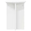 Planteholder 2 stk. Hvid Ø29,5 x 40 cm Konstrueret træ