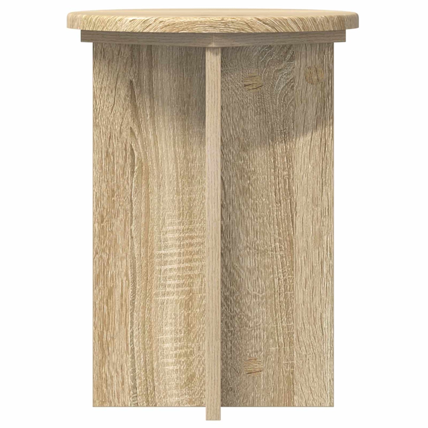 Planteholder 2 stk. Sonoma-eg Ø29,5 x 40 cm Konstrueret træ