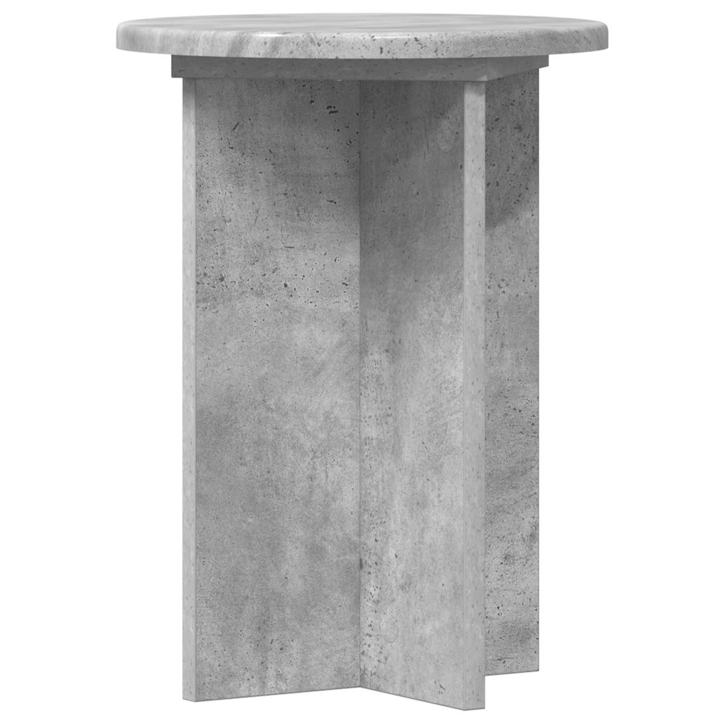 Planteholder 2 pcs Betongrå Ø29,5 x 40 cm Konstrueret træ
