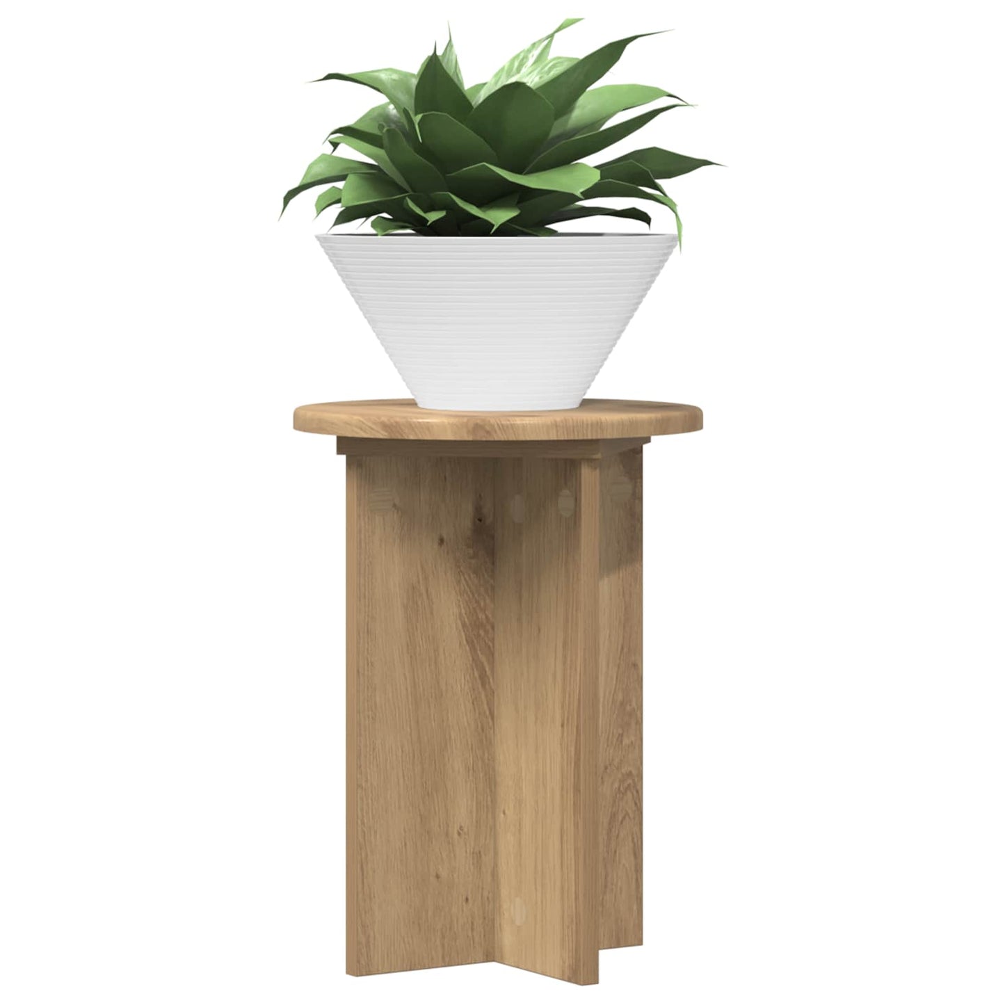 Planteholder 2 pcs Artisan-eg Ø29,5 x 40 cm Konstrueret træ