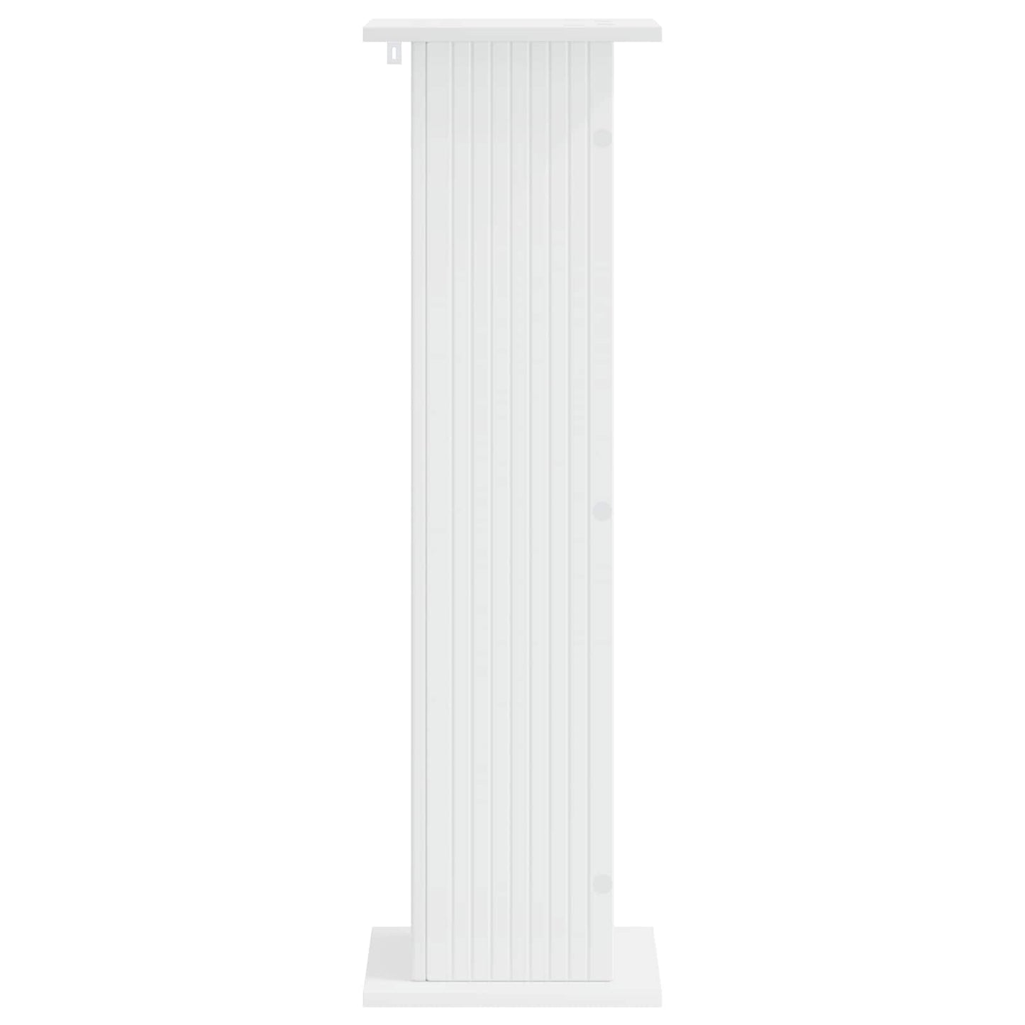 Planteholder Hvid 30,5 x 30 x 100,5 cm Konstrueret træ