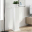 Planteholder 2 pcs Hvid 30,5 x 30 x 100,5 cm Konstrueret træ
