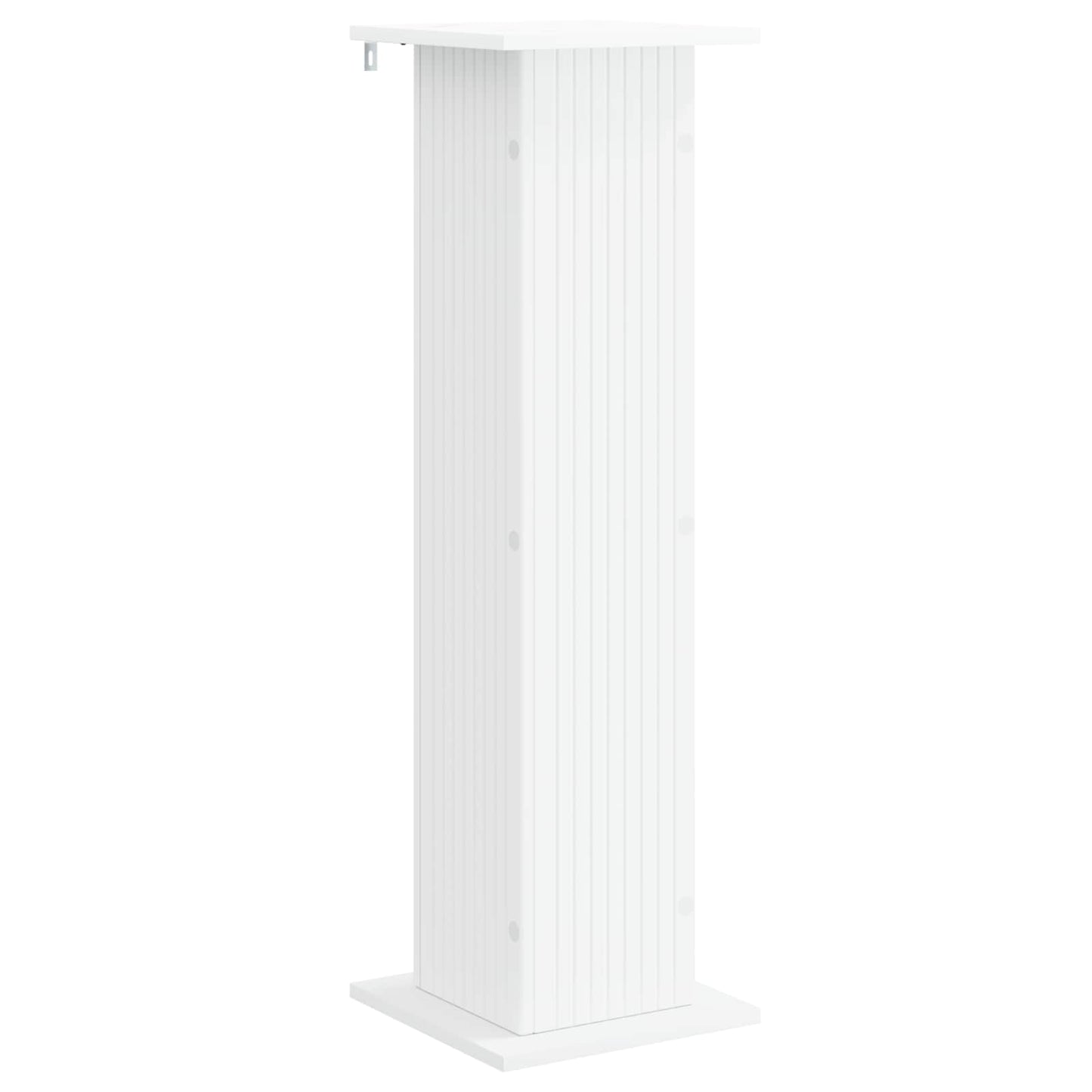 Planteholder 2 pcs Hvid 30,5 x 30 x 100,5 cm Konstrueret træ