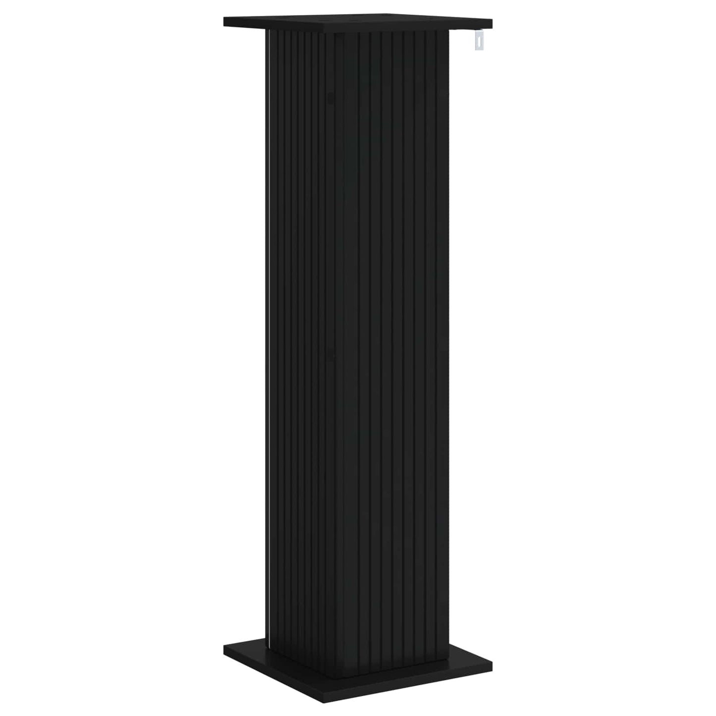 Planteholder Sort 30,5 x 30 x 100,5 cm Konstrueret træ