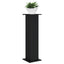 Planteholder 2 pcs Sort 30,5 x 30 x 100,5 cm Konstrueret træ
