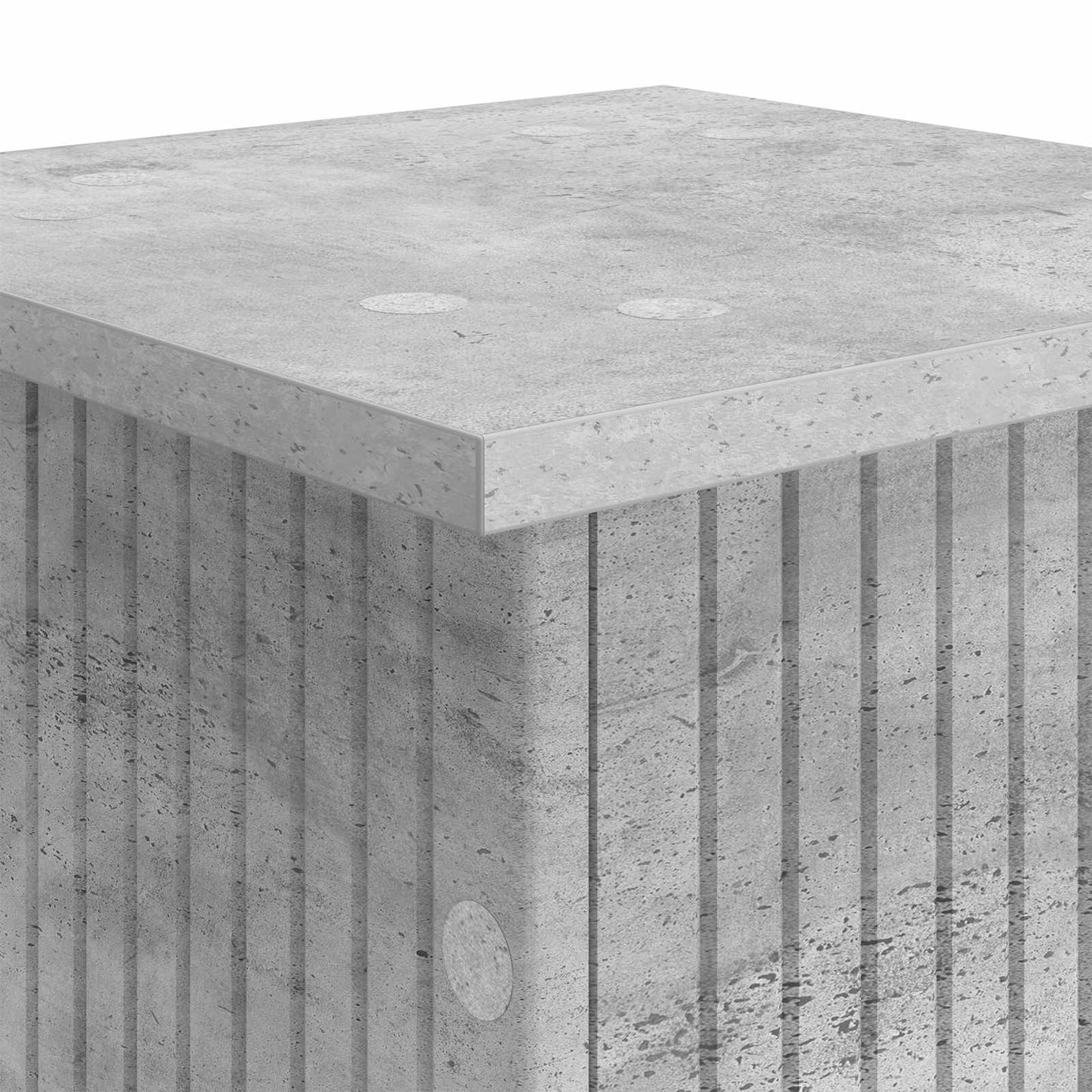 Planteholder Betongrå 30,5 x 30 x 100,5 cm Konstrueret træ