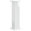 Planteholder 2 stk. Hvid højglans 30,5 x 30 x 100,5 cm
